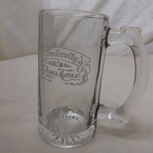 Disney Cinderella Mug- Clear Glass